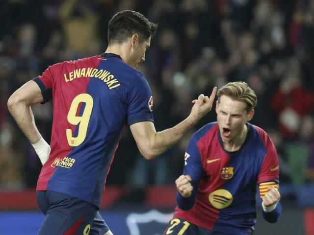 体育视频直播-巴萨登顶,莱万不高兴,百场亚马尔低迷